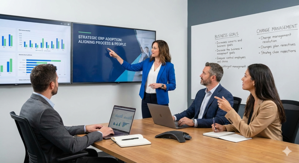 SMEs ERP implementation adoption by employees