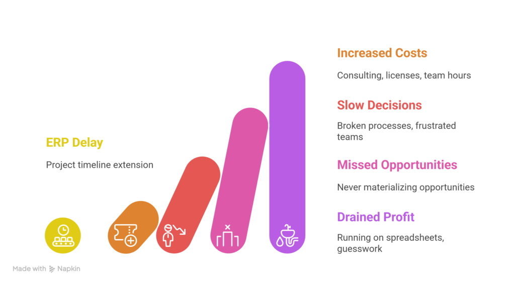 ERP Delay Impacts Business