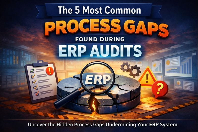 The 5 Most Common Process Gaps Found During ERP Audits